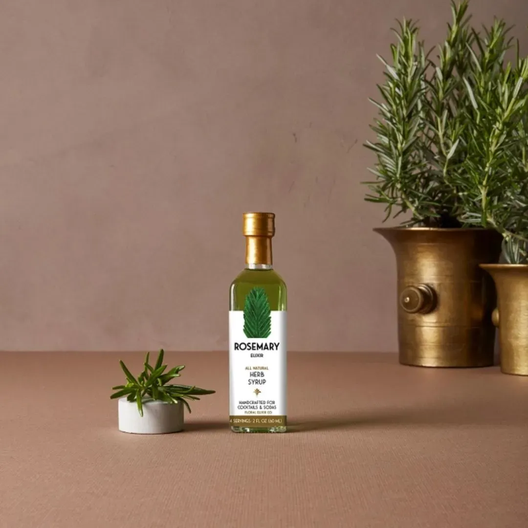 Rosemary Elixir Herb Syrup - 8.5oz