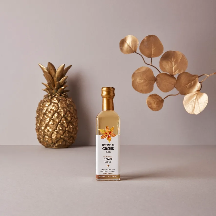 Tropical Orchid Elixir Flower Syrup - 2oz