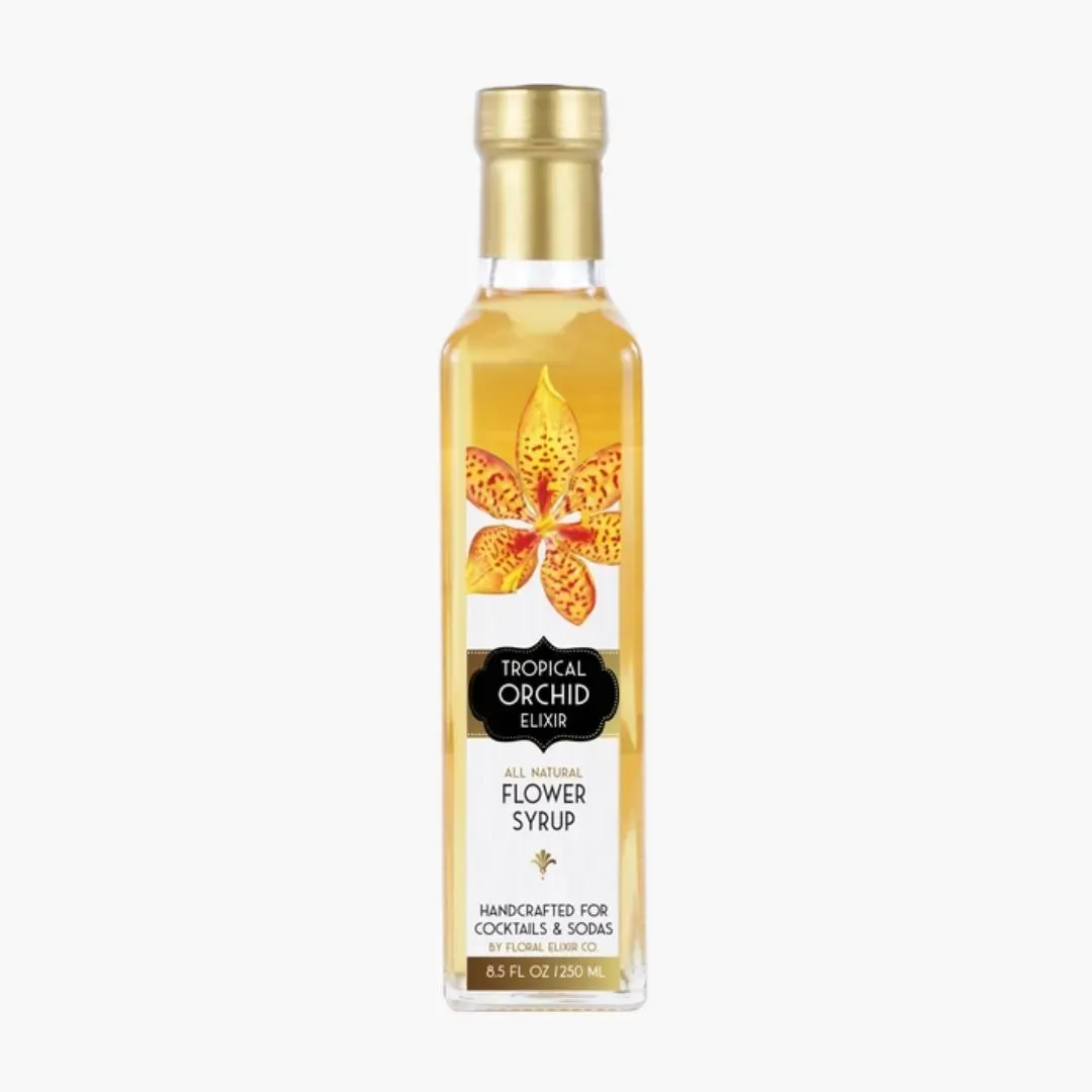Tropical Orchid Elixir Flower Syrup - 8.5oz