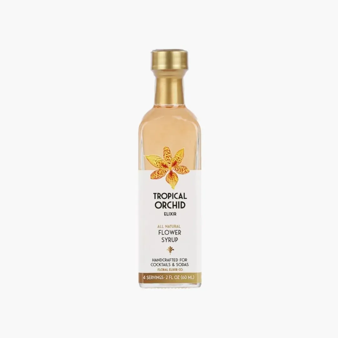 Tropical Orchid Elixir Flower Syrup - 8.5oz