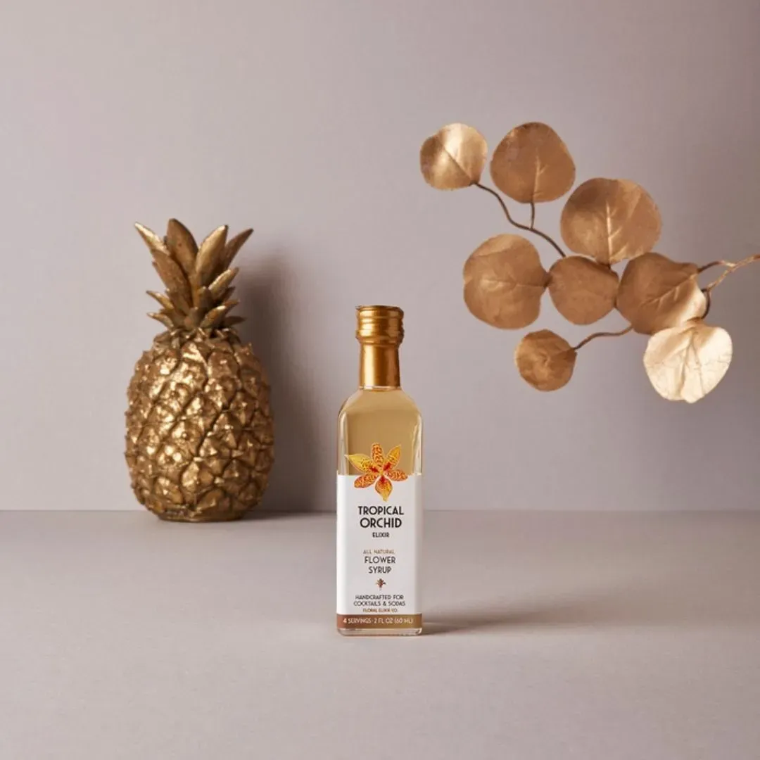 Tropical Orchid Elixir Flower Syrup - 8.5oz