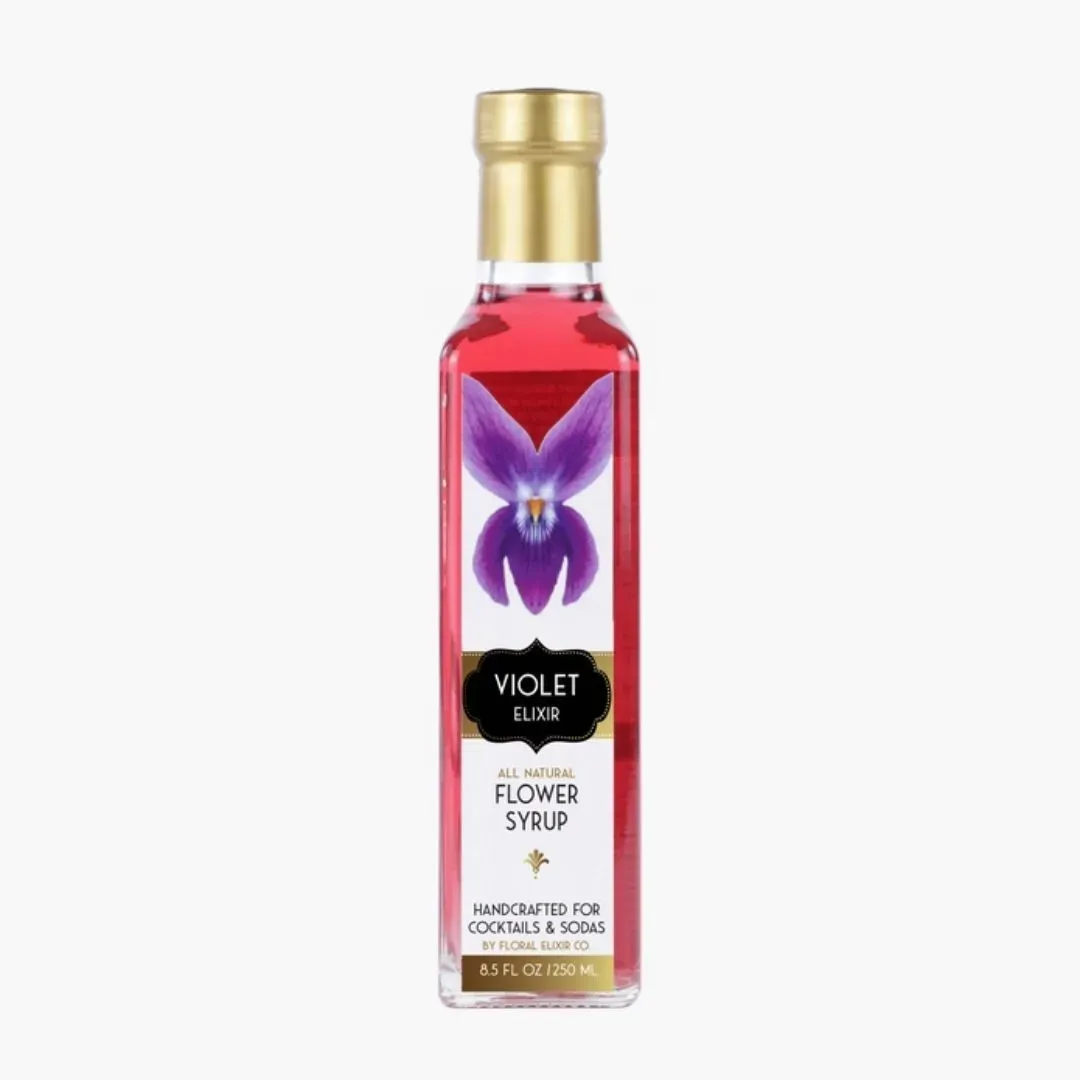 Violet Elixir Flower Syrup - 8.5oz