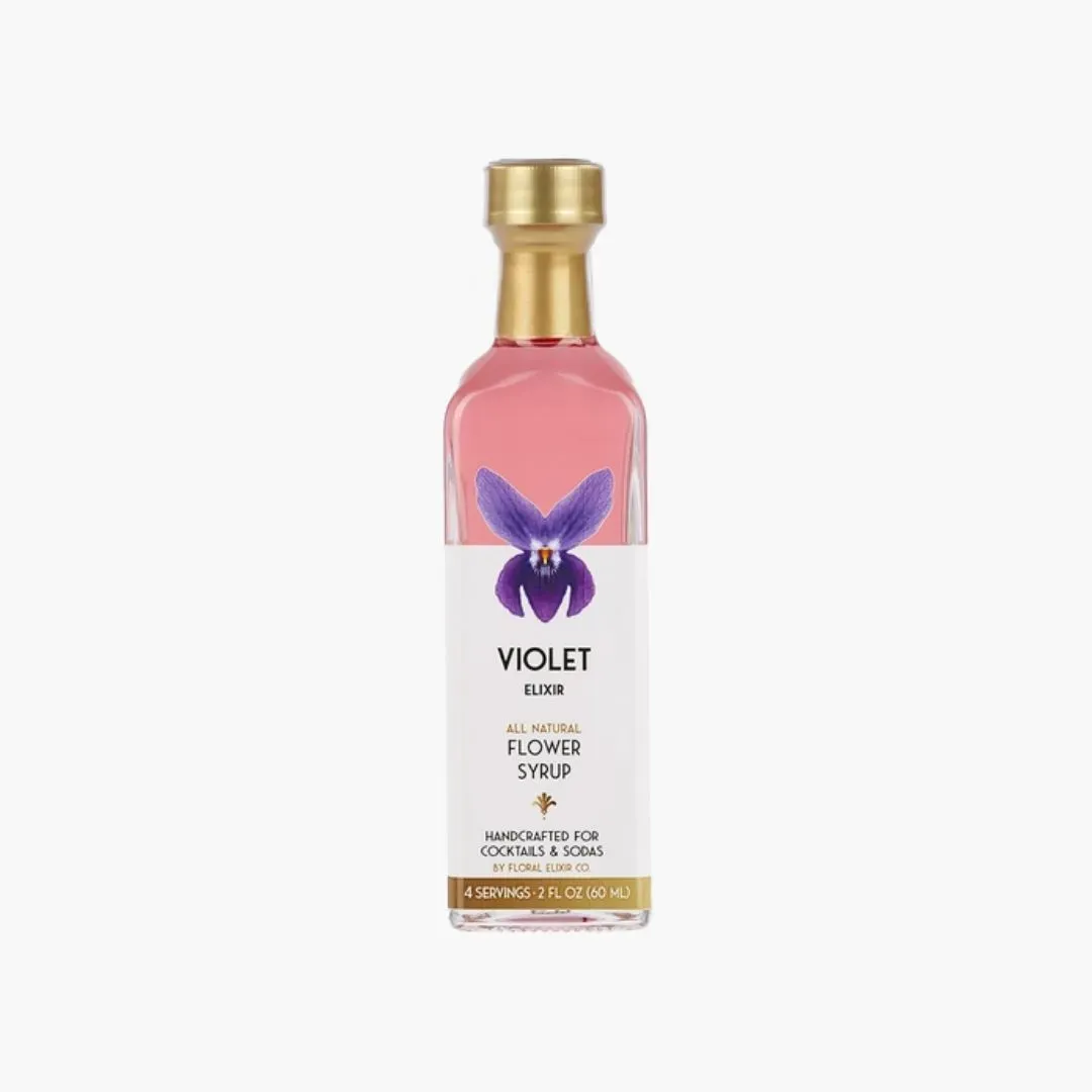 Violet Elixir Flower Syrup - 8.5oz