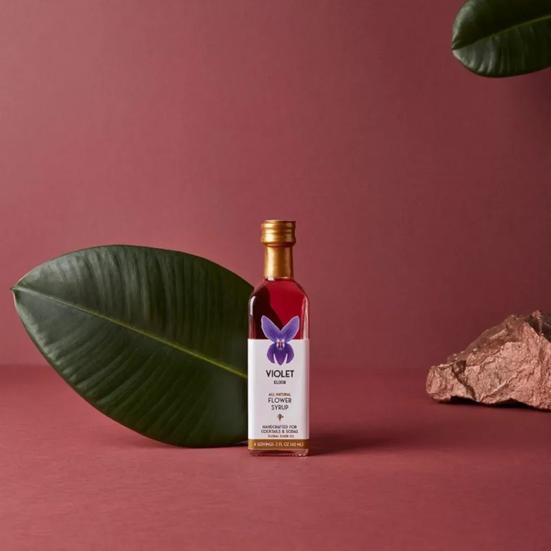 Violet Elixir Flower Syrup - 8.5oz