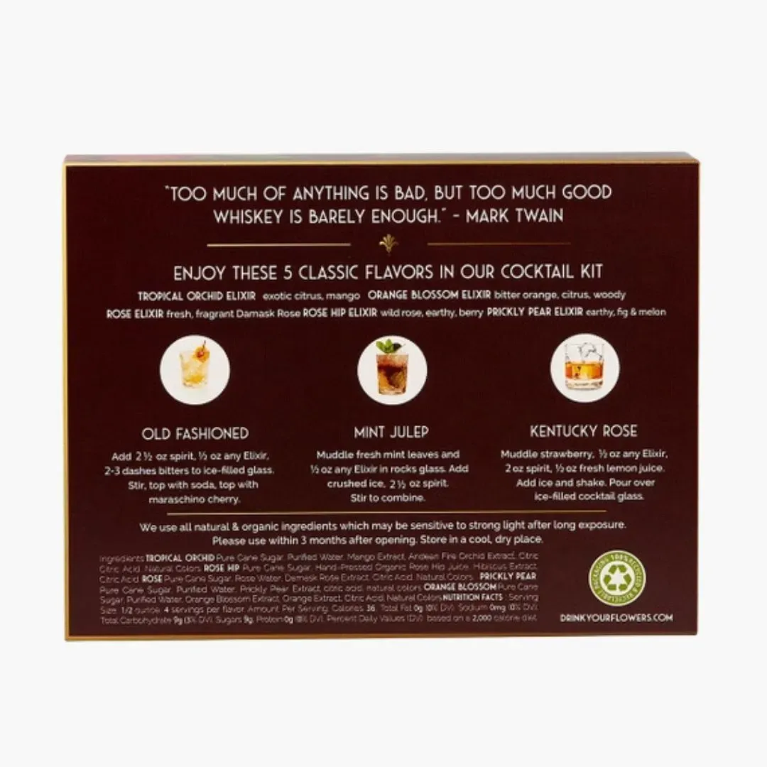 Whiskey Lovers Cocktail Kit