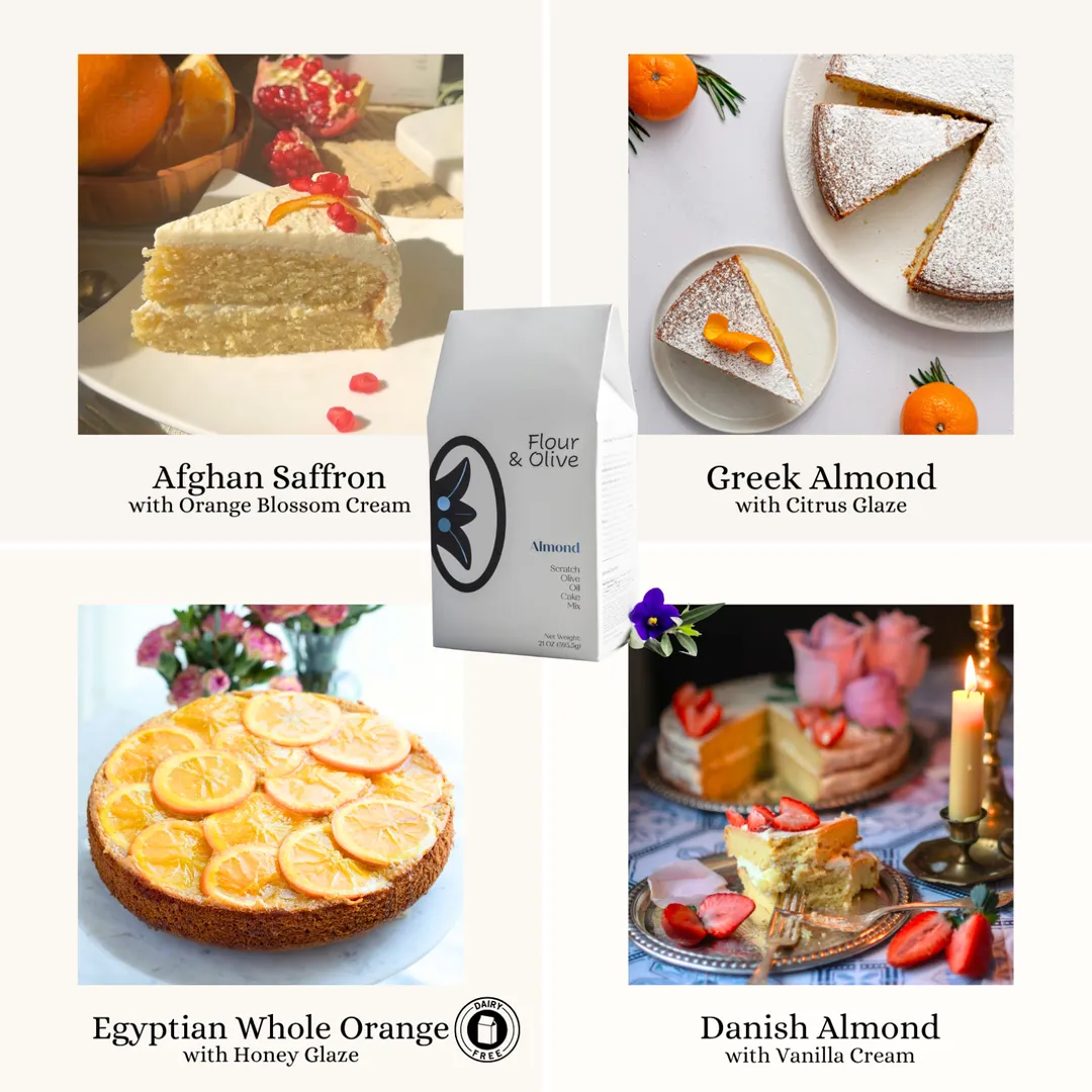 Almond Olive Oil Cake Mix