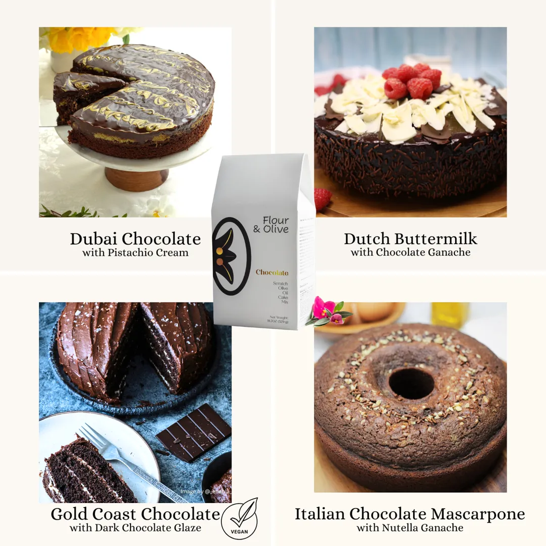 Chocolate Olive Oil Cake Mix