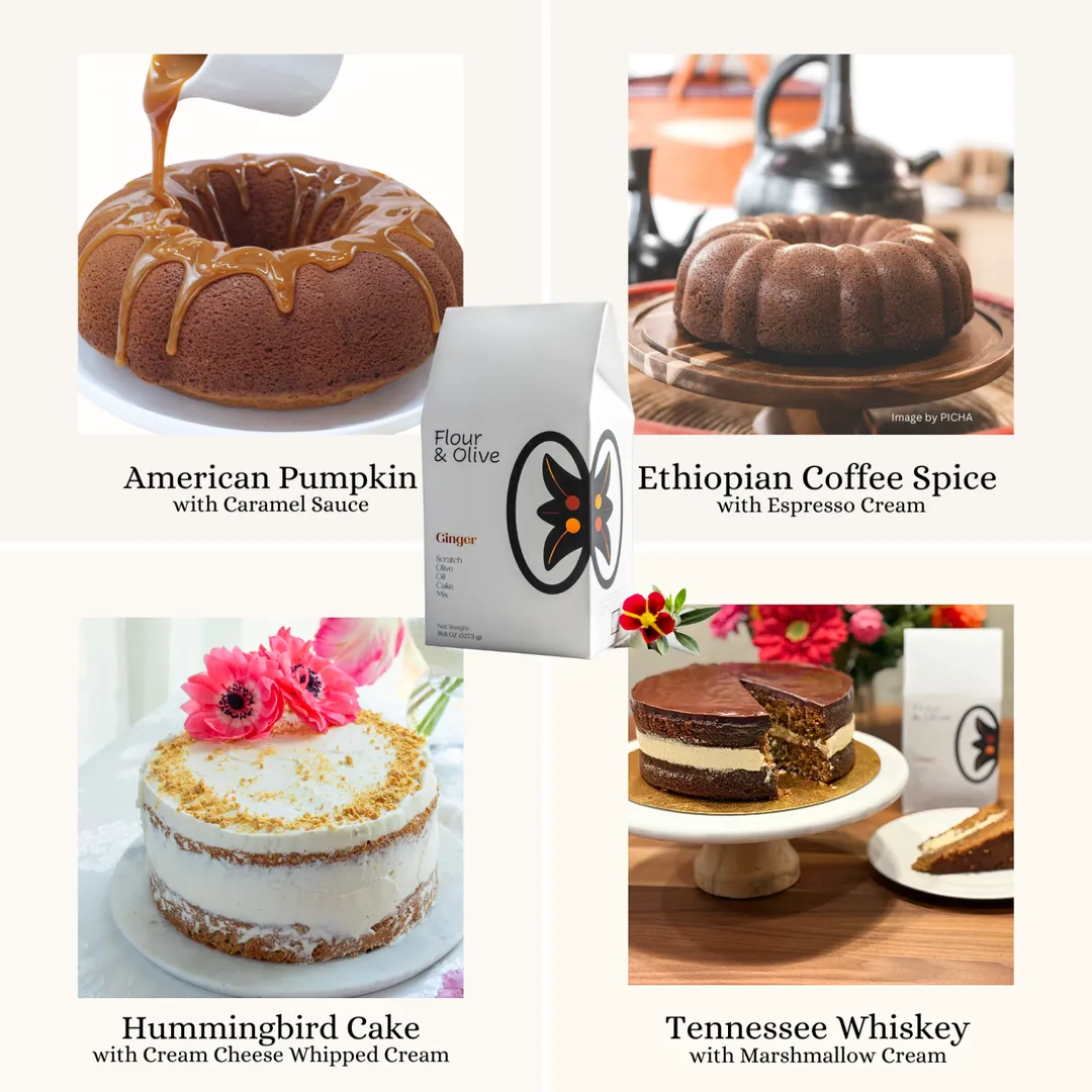 Ginger Olive Oil Cake Mix