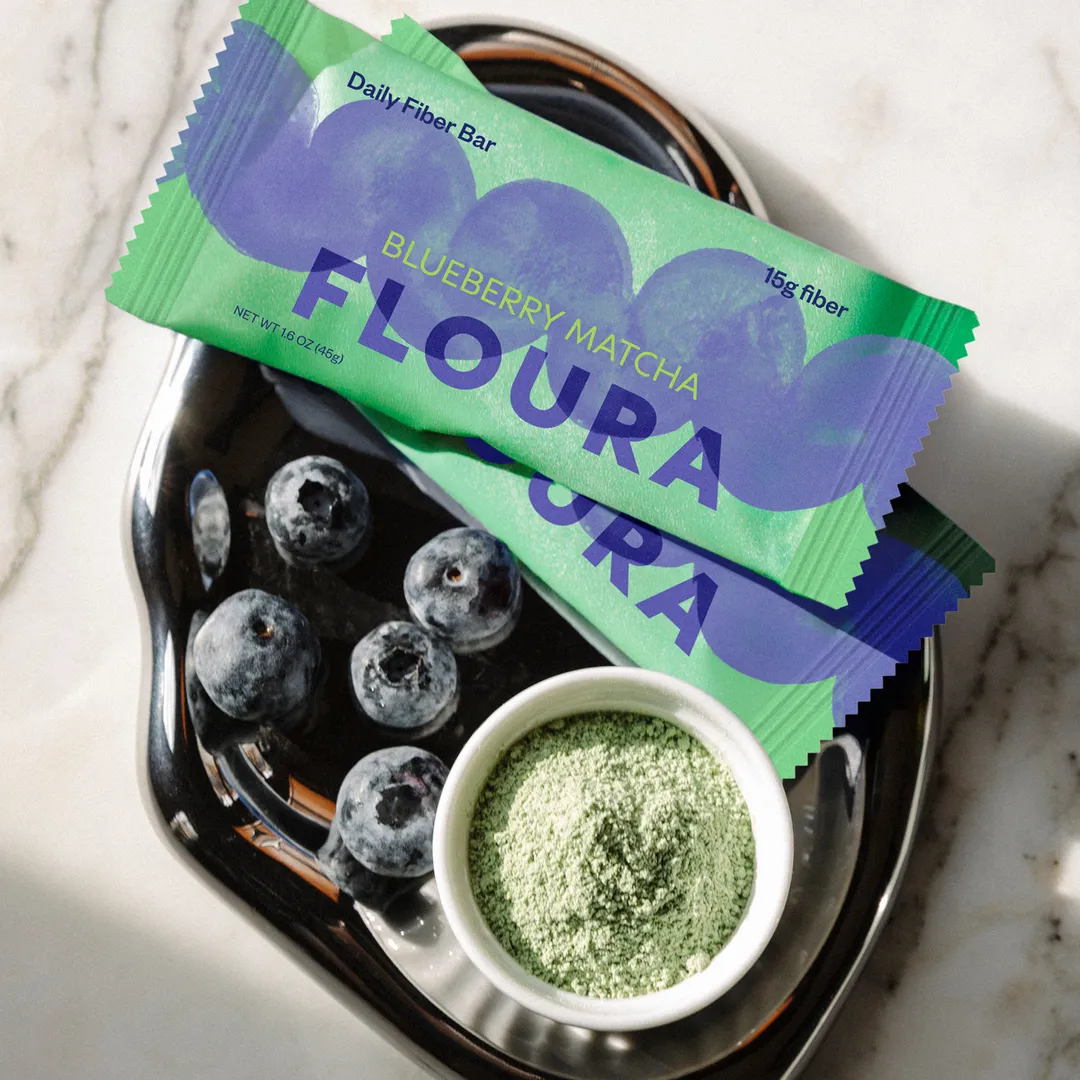 Blueberry Matcha Fiber Snack Bar {12-pack}