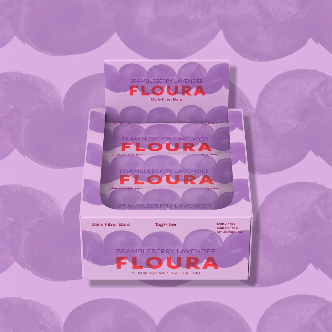 Brambleberry Lavender Fiber Snack Bar {12-pack}