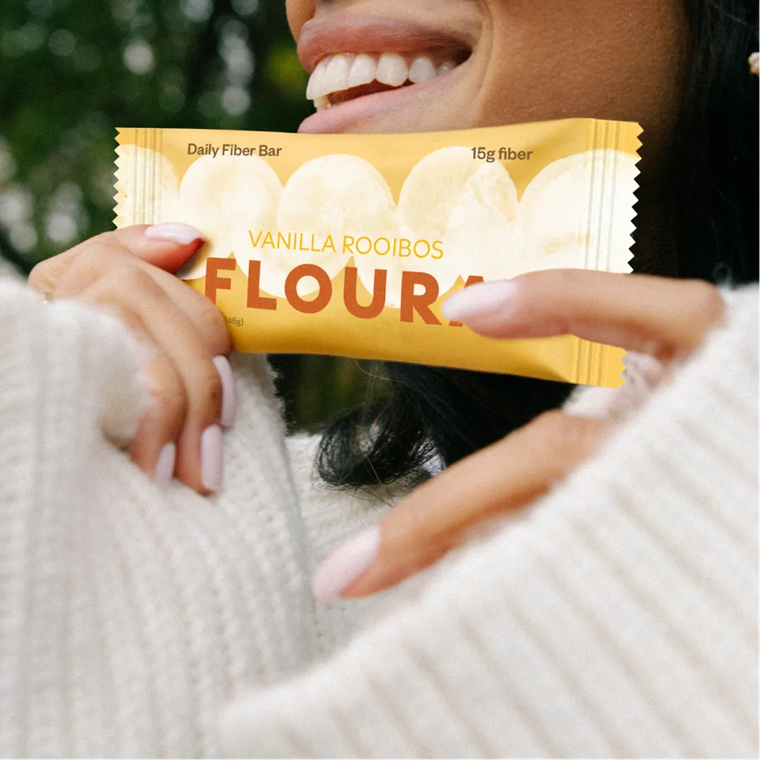 Vanilla Rooibos Fiber Snack Bar {12 Pack}