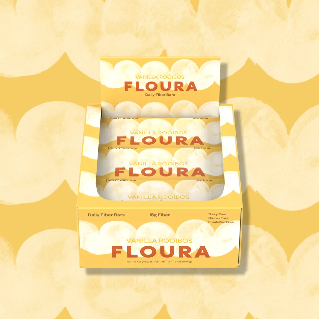 Vanilla Rooibos Fiber Snack Bar {12 Pack}