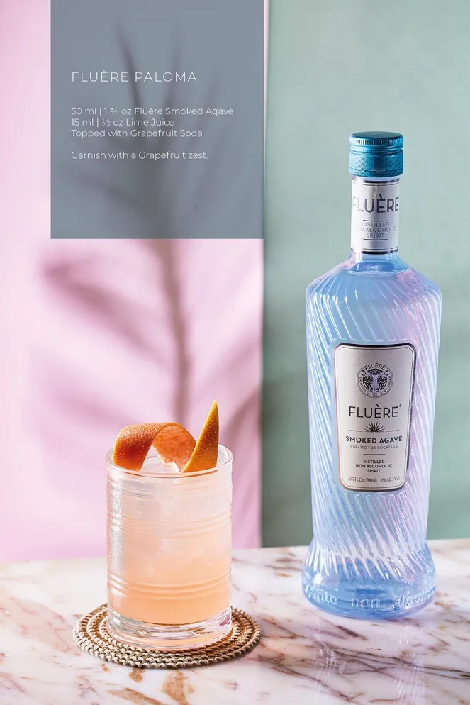 Fluère Mezcal/Tequila Alternative – Smoked Agave - 700 Ml