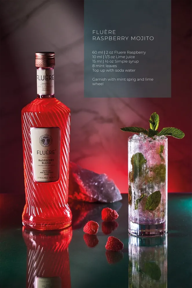 Fluère Pink Gin Alternative – Raspberry Blend - 700 Ml