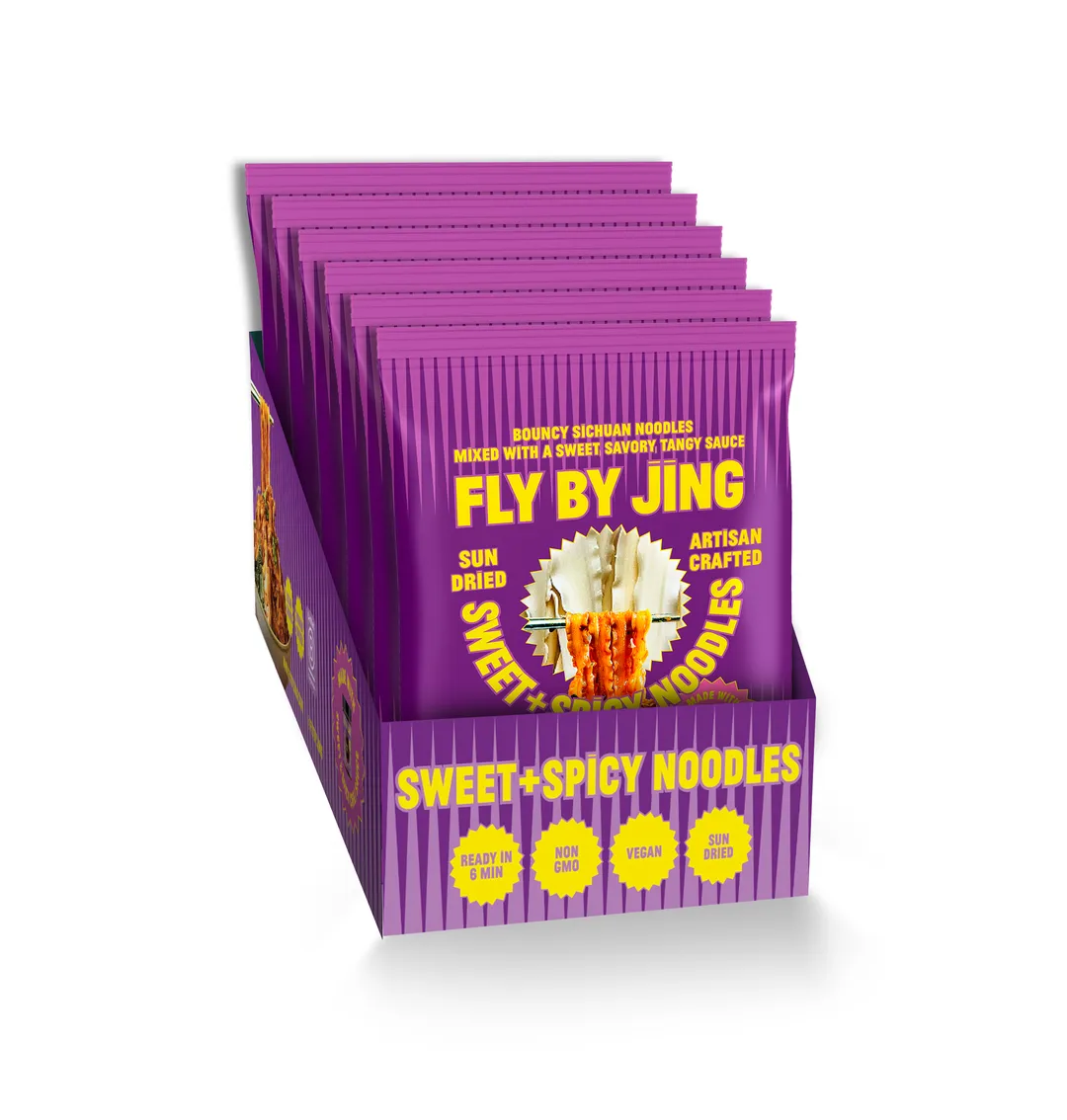 Sweet + Spicy Noodles (6-pack in Display Ready Case)