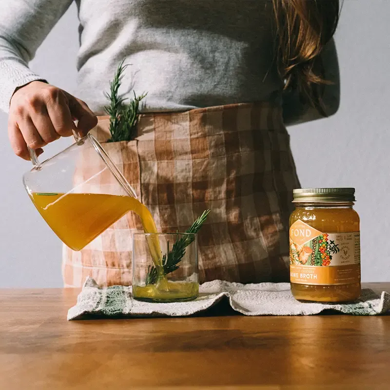 Regenerative Chicken Bone Broth - Turmeric & Black Pepper - 4 Jars