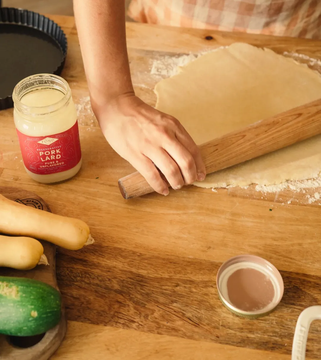Regenerative Pork Lard - Pure & Unflavored - 4 Jars