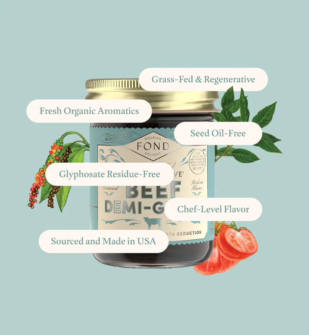 Beef Demi-Glace - 4 Jars