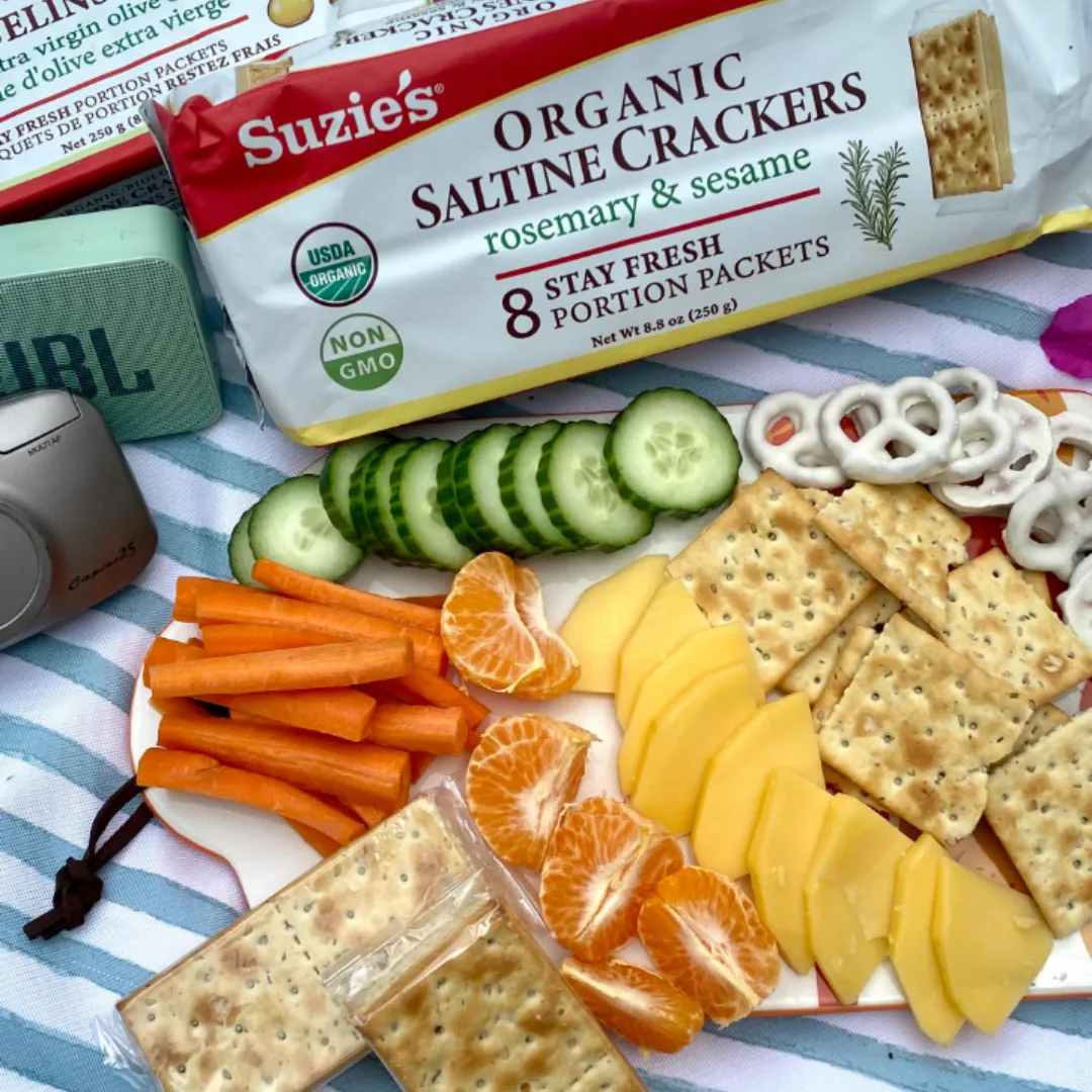 Organic Saltine Crackers with Olive Oil - pack of 6