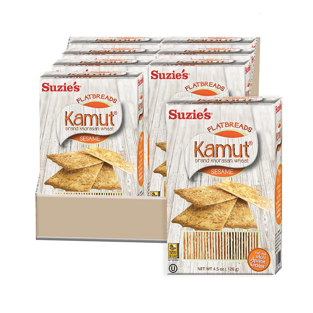Kamut Sesame Flatbreads variant