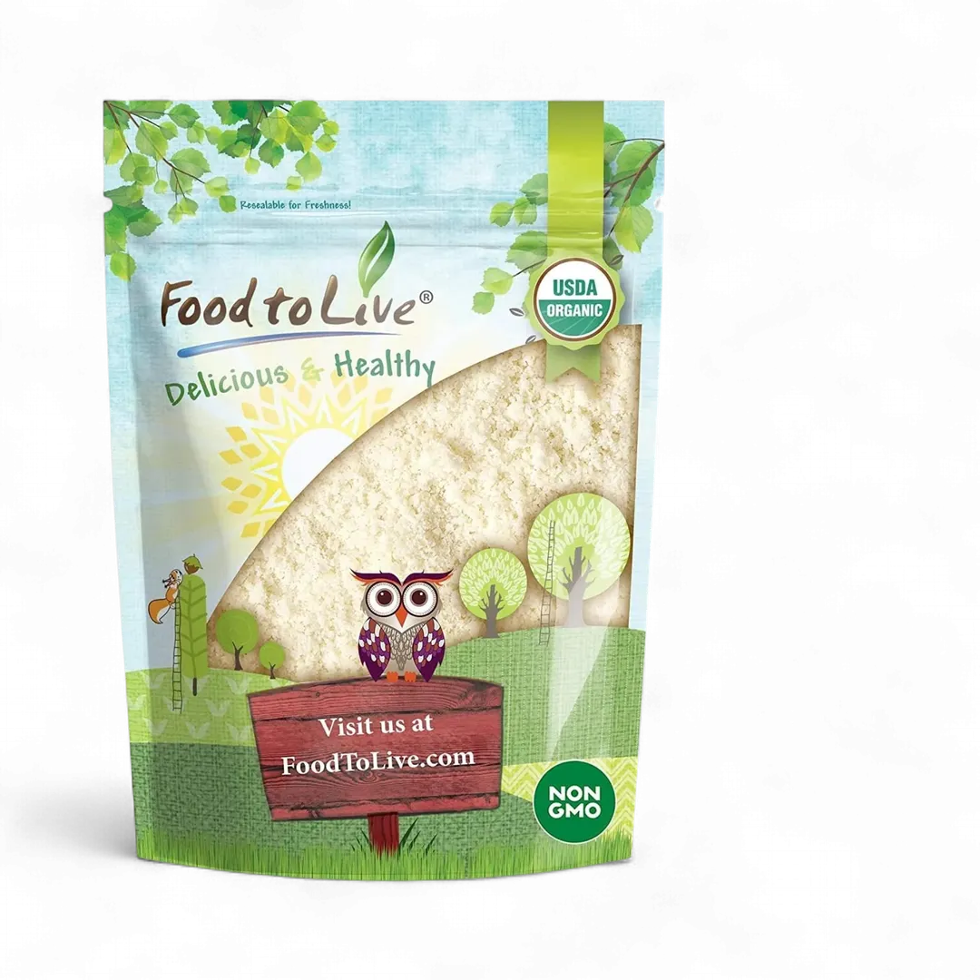 Organic Almond Flour – Non-GMO, Kosher, Keto, Paleo, Keto