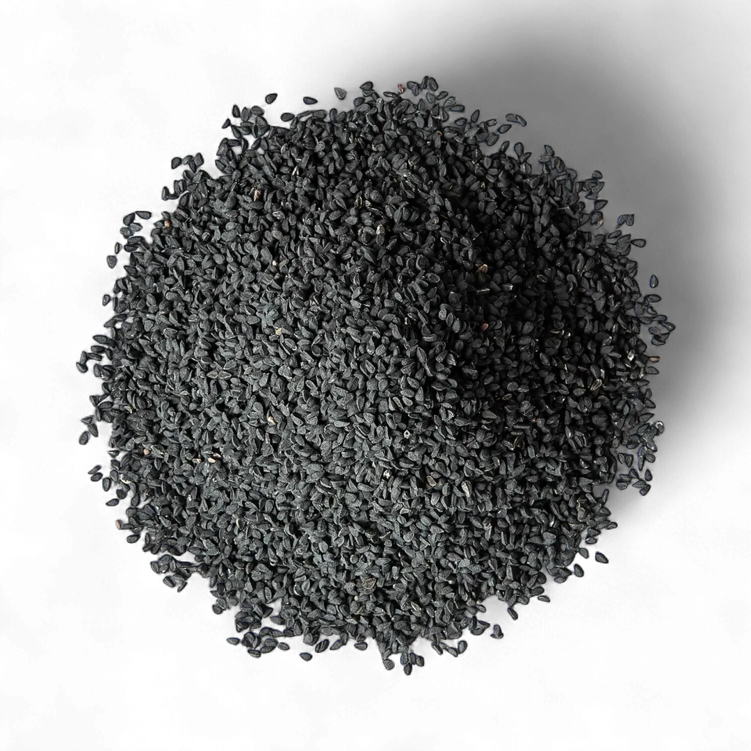Black Cumin Seeds — Non-GMO Verified, Whole Raw Black Caraway Seeds, Bulk Spice, Vegan. Pairs well with Vegetables, Middle Eastern and Indian Dishes