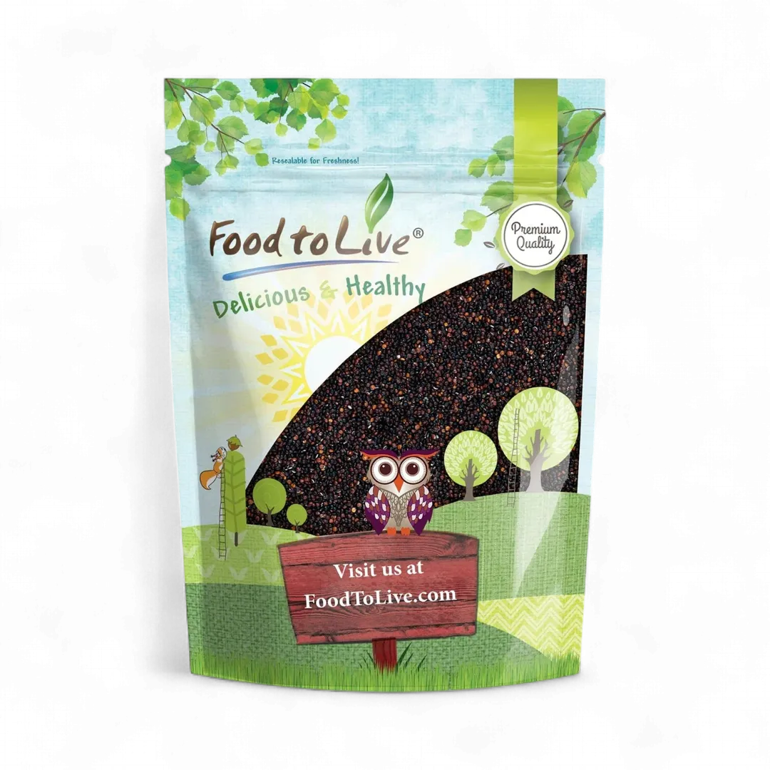 Black Quinoa - by Food To Live