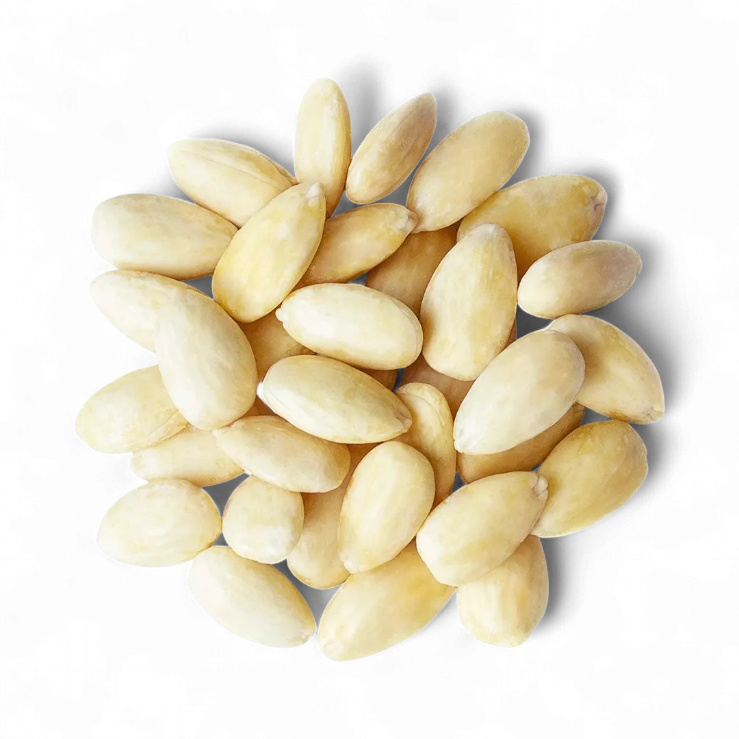 Blanched Whole Almonds – Raw, Skinless, Kosher, Raw, Keto