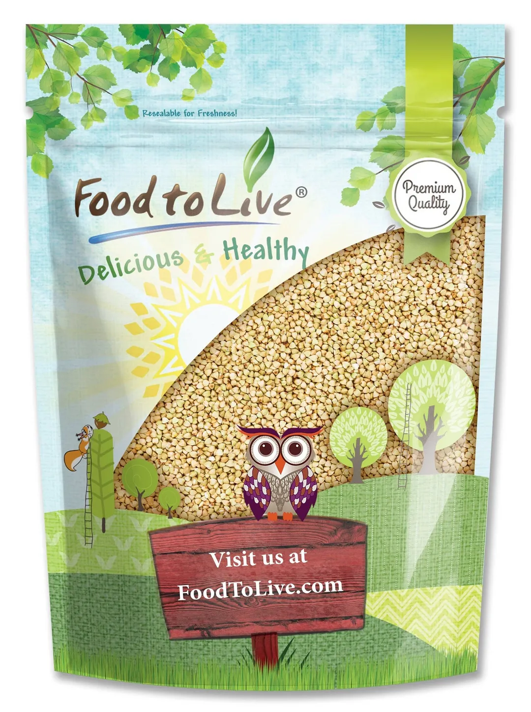 Buckwheat Groats - by Food To Live variant