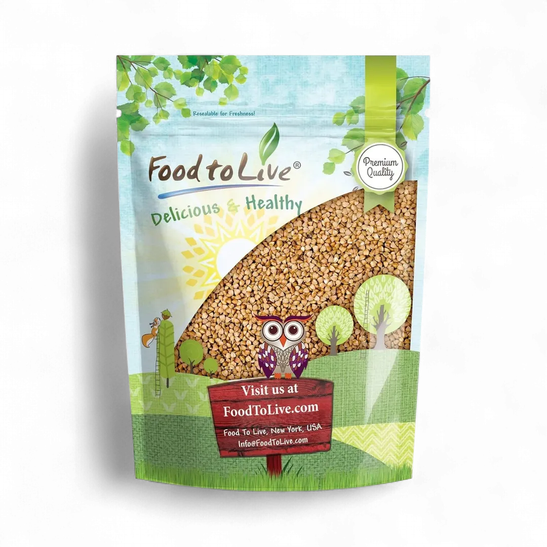 Buckwheat Kasha – Grechka,Toasted Whole Groats, Kosher, Bulk