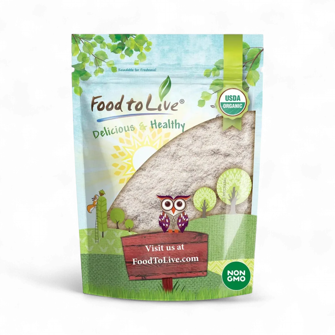 Gluten Free Organic Brown Rice Flour - by Food to Live