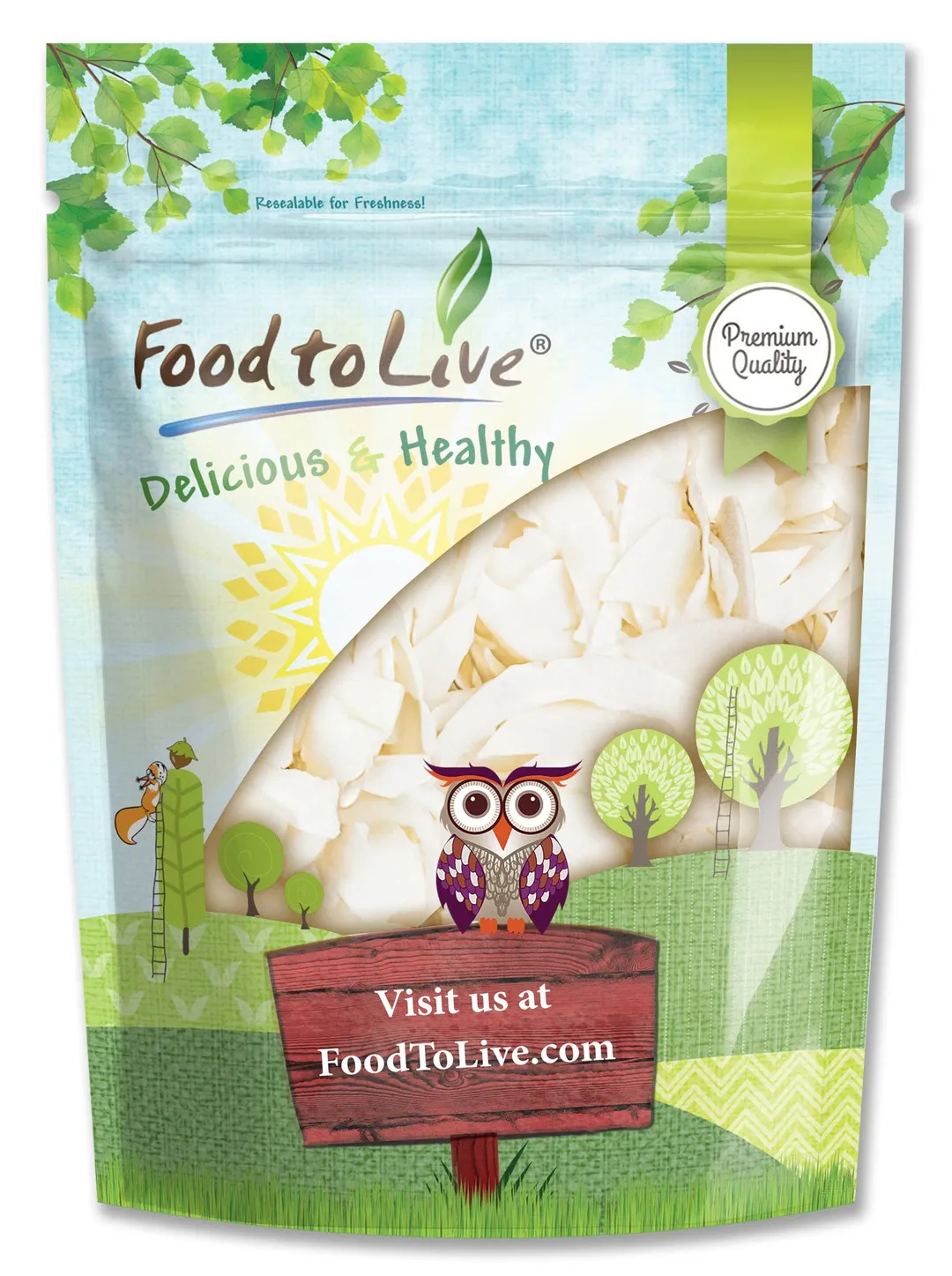 Coconut Chips - by Food To Live variant