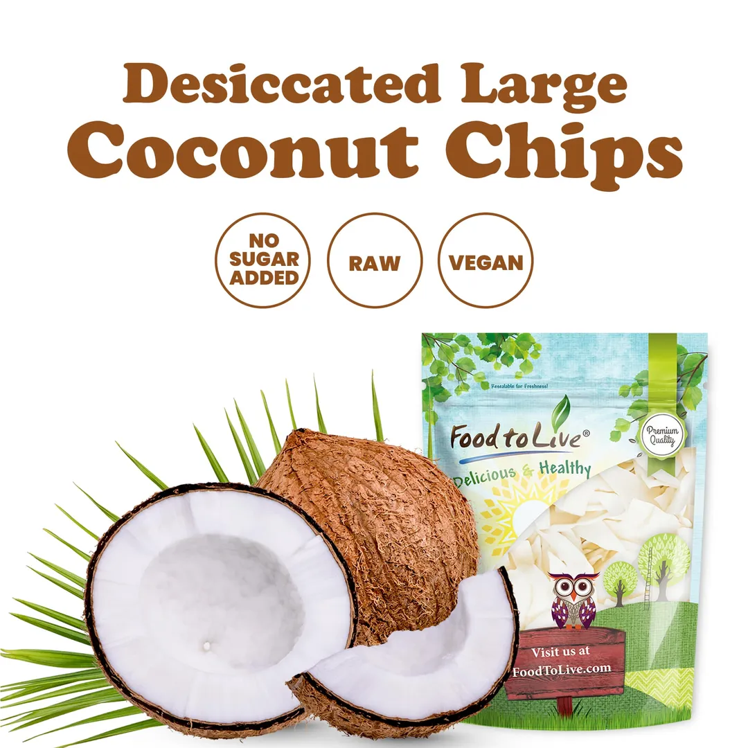 Coconut Chips - by Food To Live