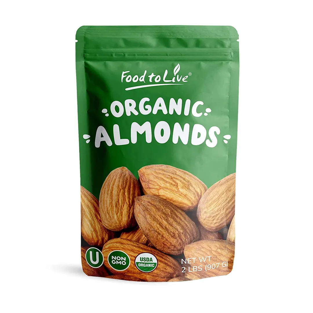 Organic Almonds – Non-GMO, Whole, No Shell, Kosher, Raw variant