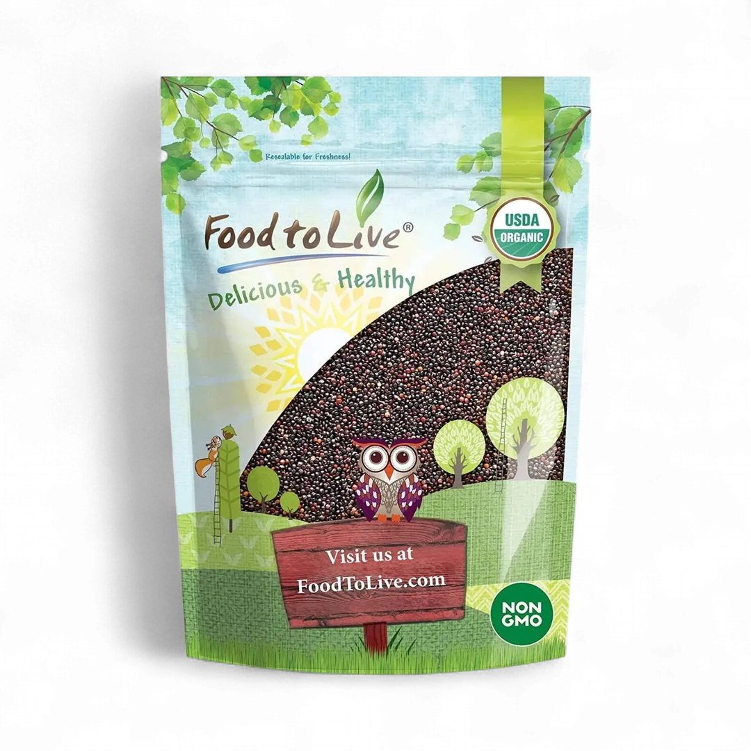 Organic Black Quinoa - by Food To Live