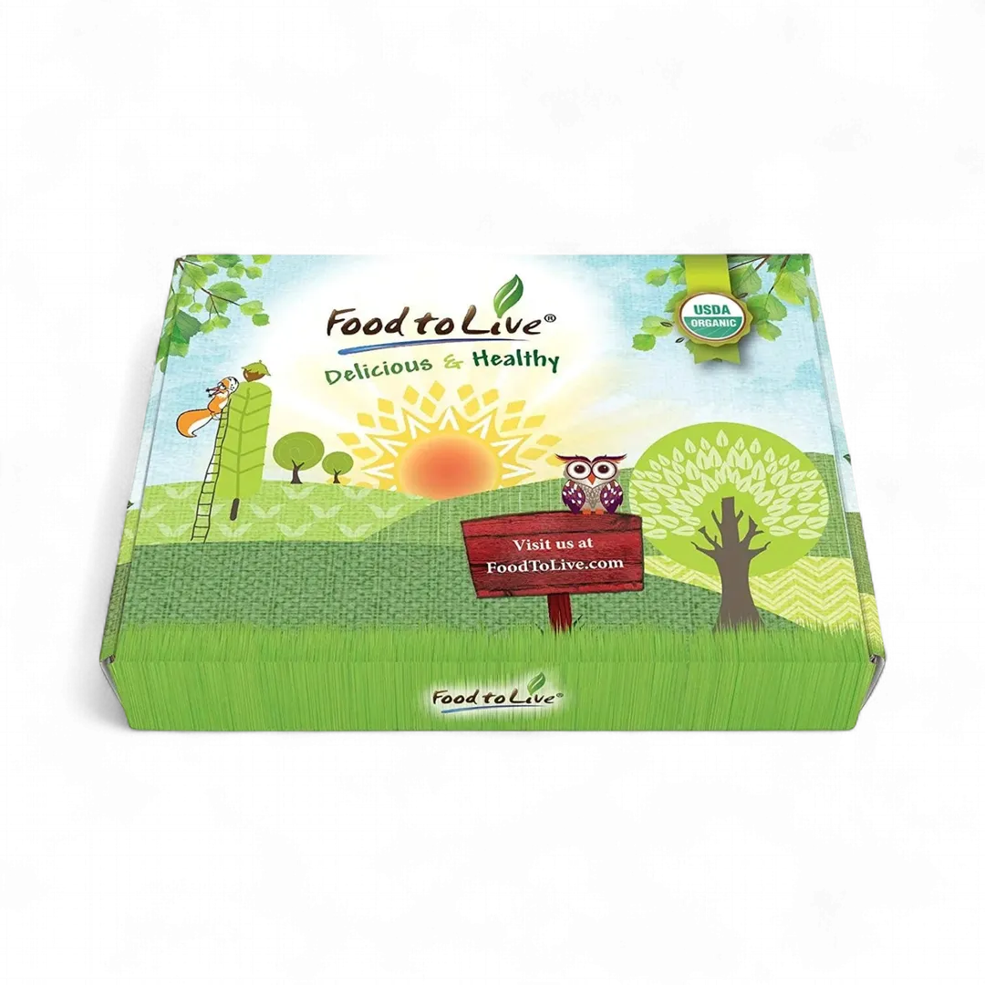Organic Grains in a Gift Box - by Food To Live