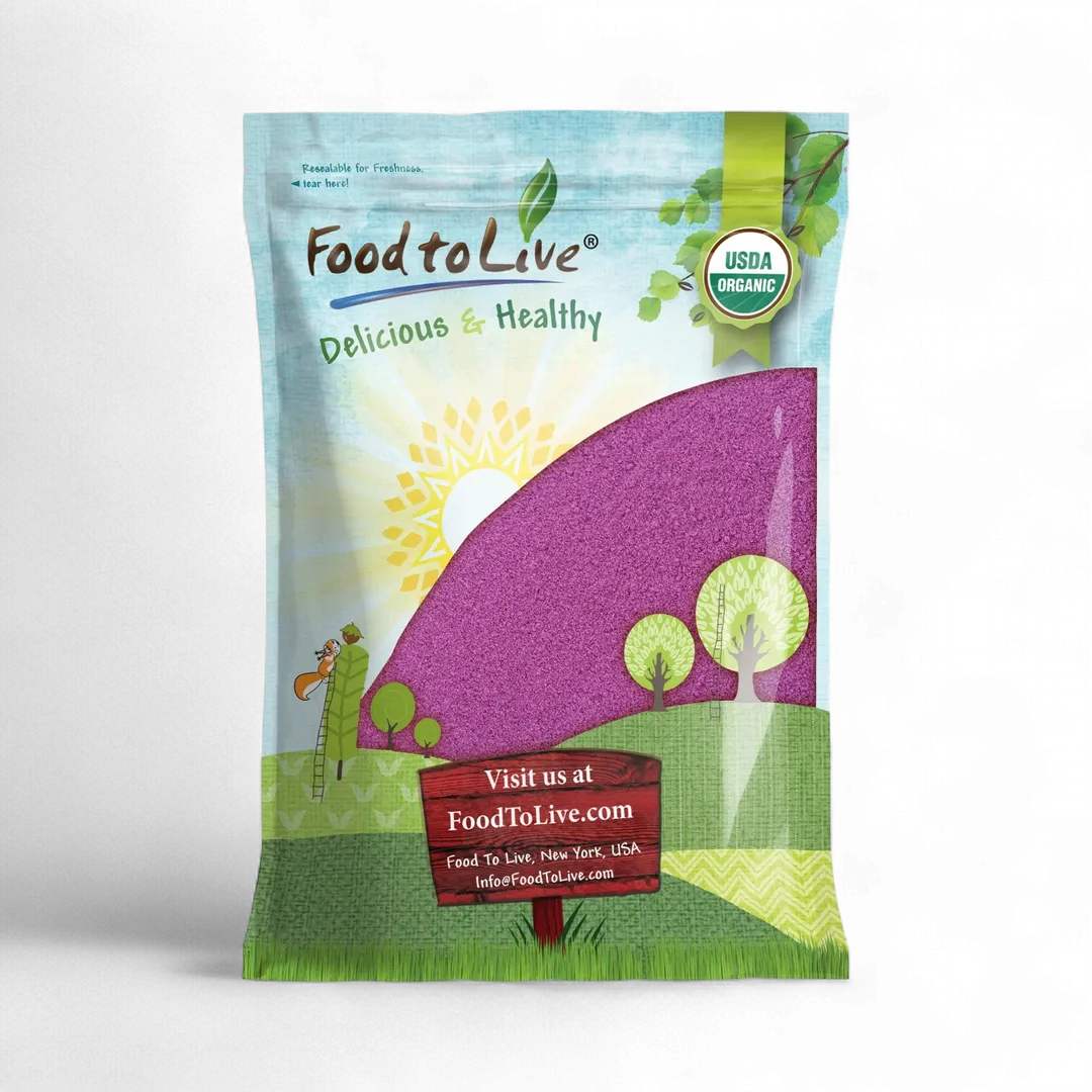 Organic Purple Sweet Potato Powder - by Food To Live