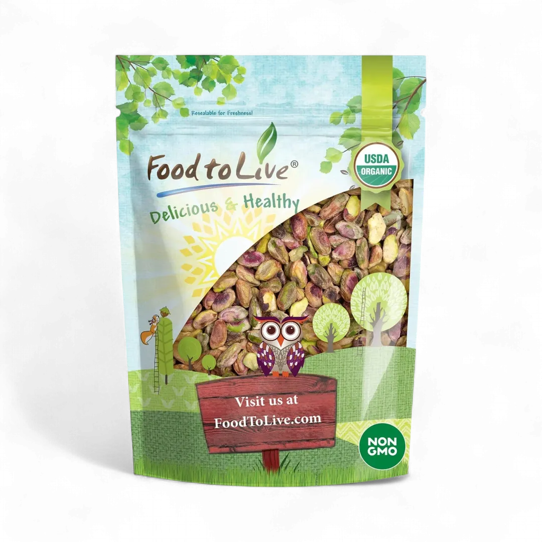 Organic Raw Pistachios - by Food To Live