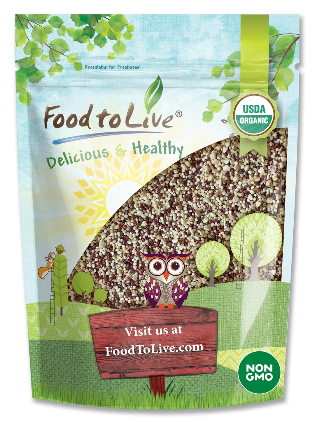 Organic Super Grains Blend - by Food To Live variant
