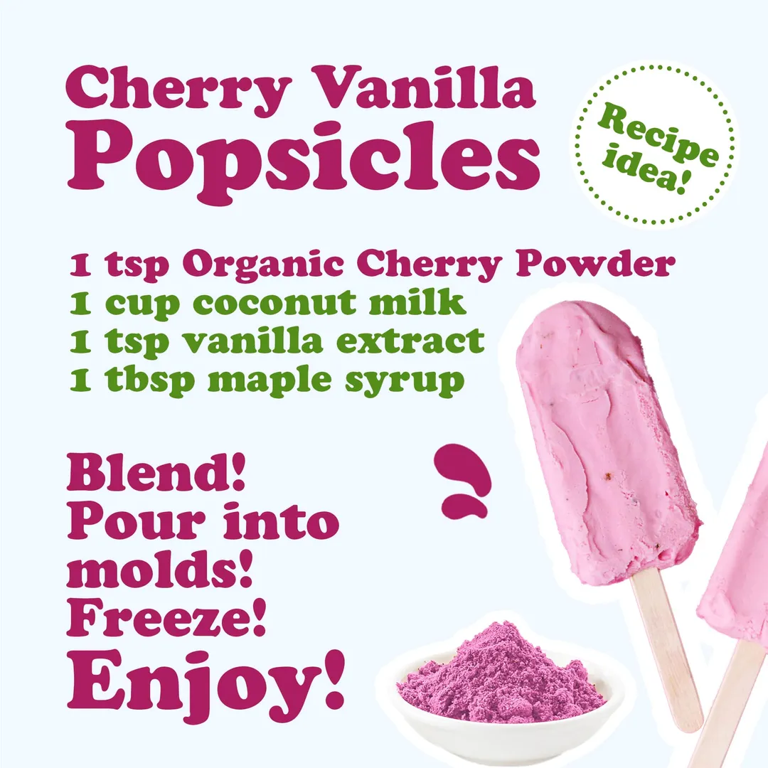 Organic Tart Cherry Powder - by Food To Live