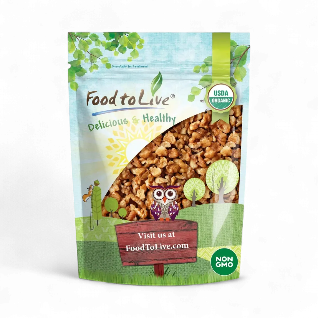 Organic Walnut Pieces - by Food To Live