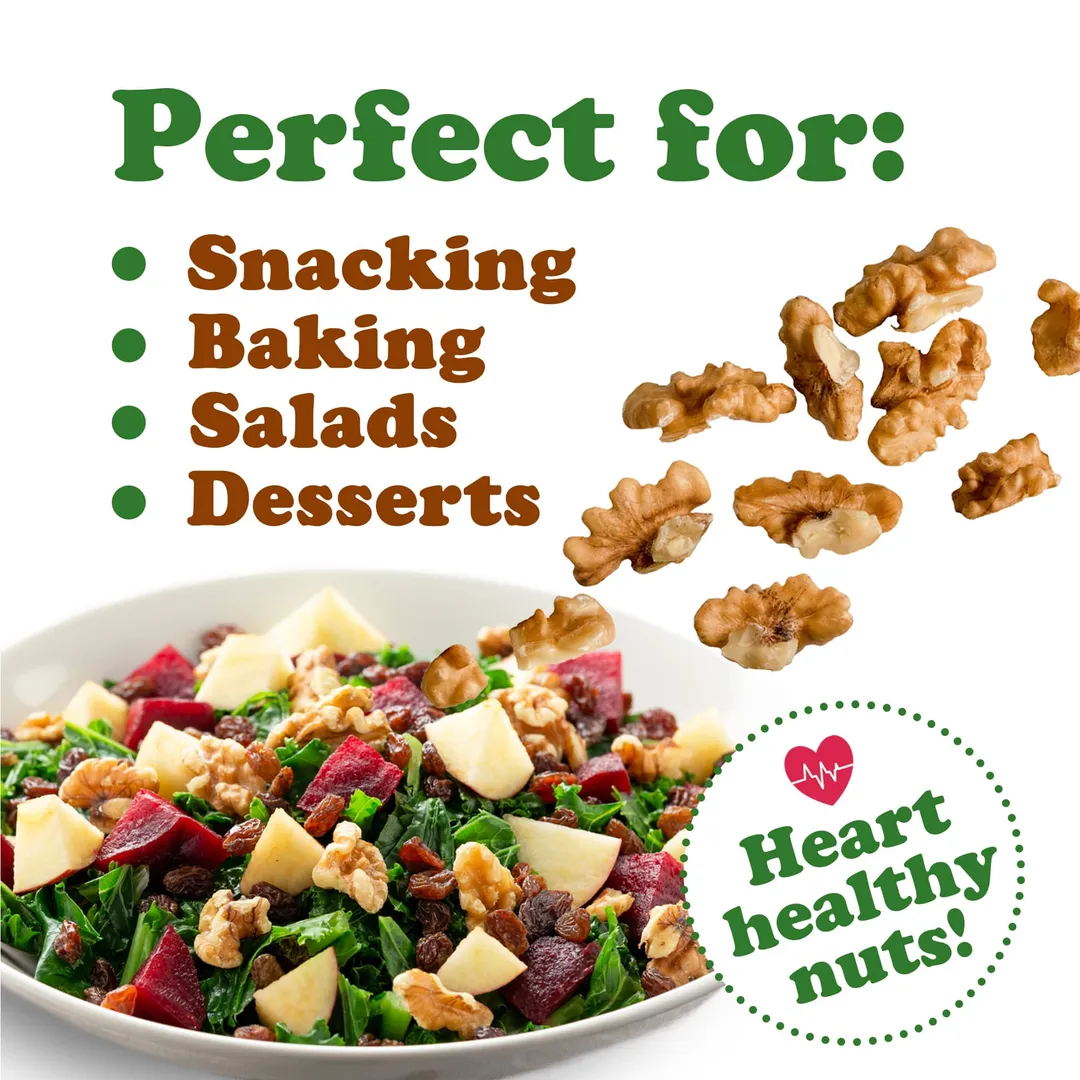 Organic Walnut Pieces - by Food To Live