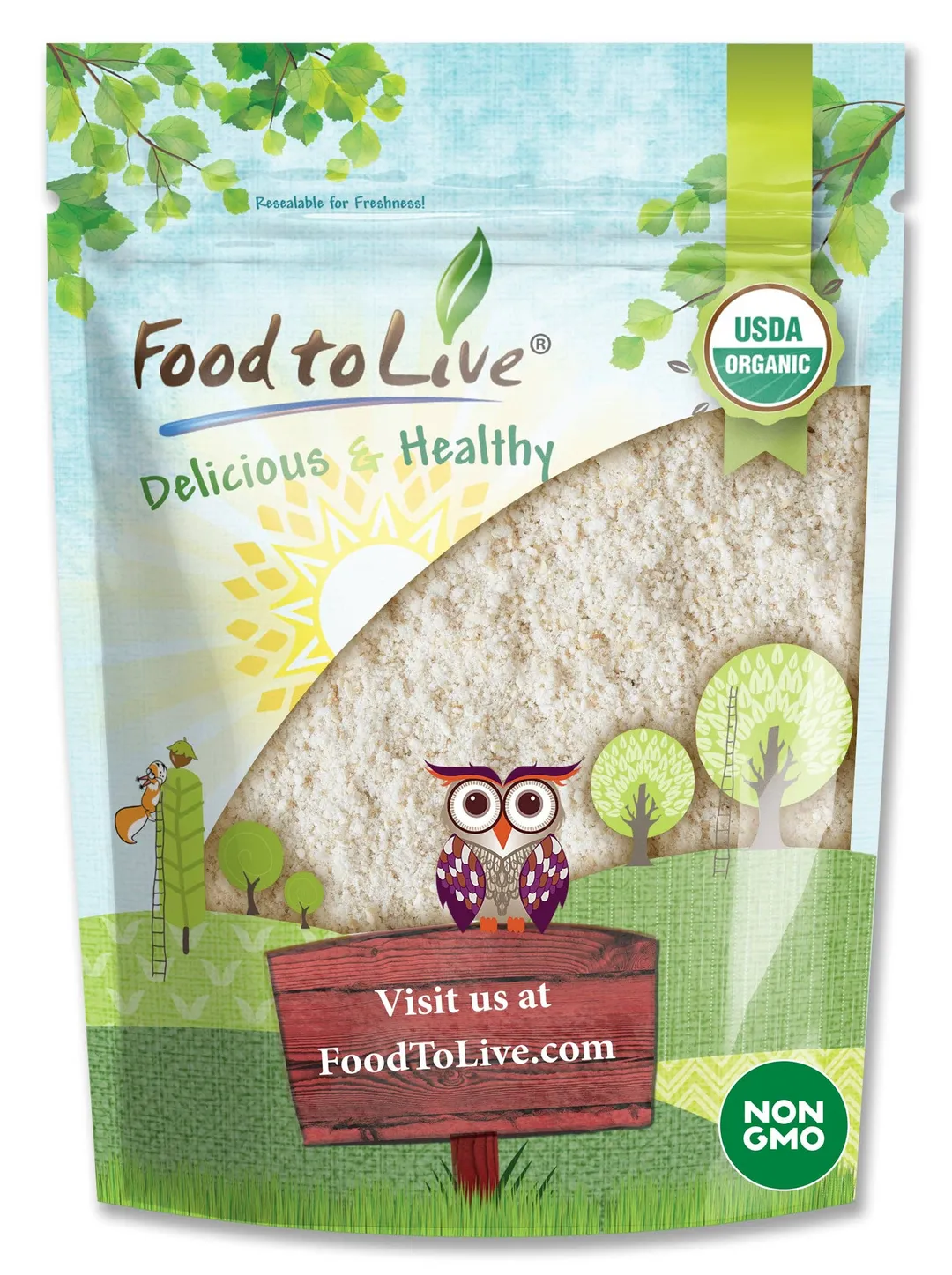 Organic Whole Wheat Pastry Flour - by Food To Live variant