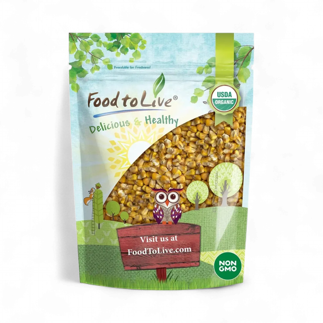 Organic Yellow Whole Corn - by Food To Live