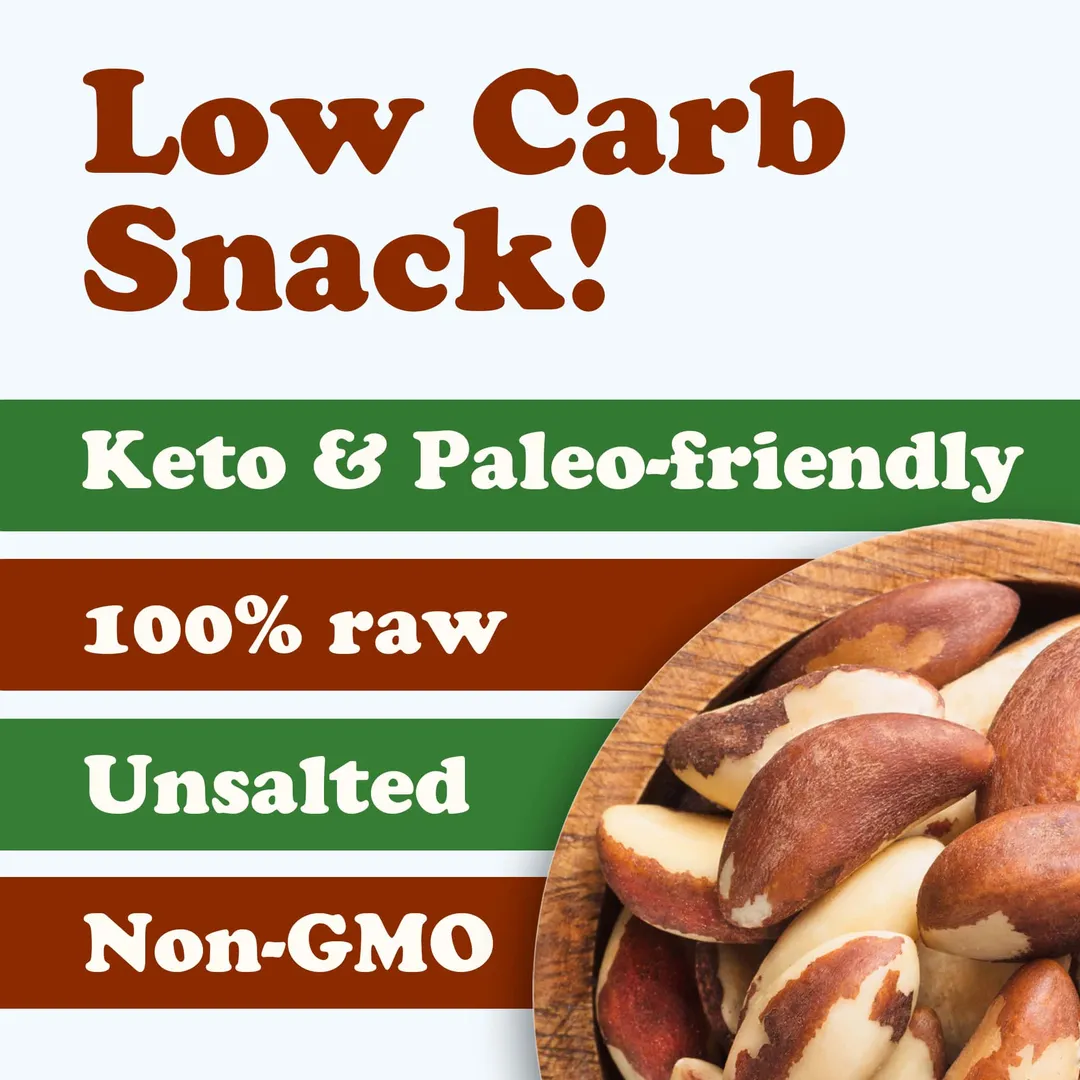 Brazil Nuts – Whole, Unsalted, Kosher