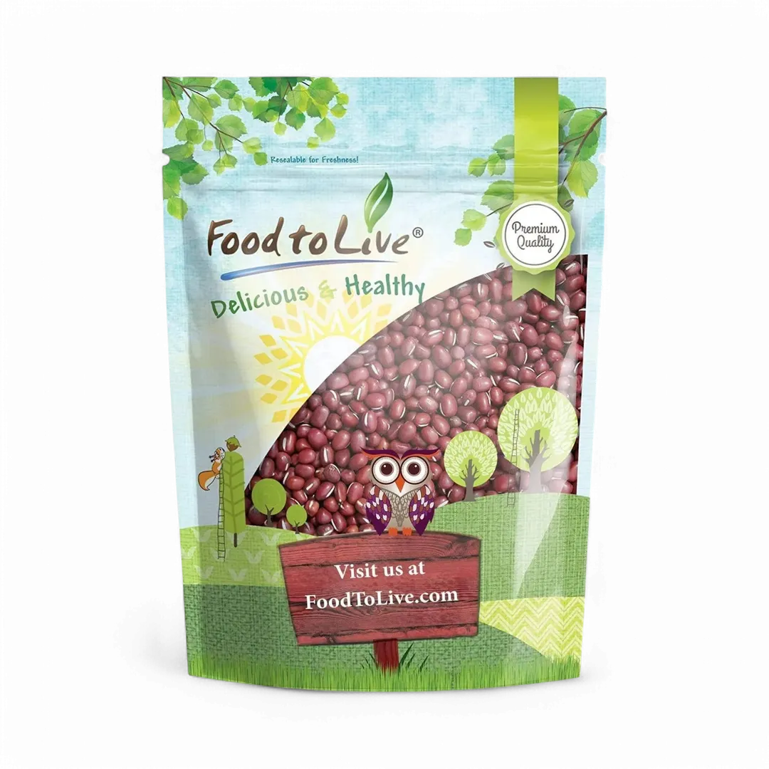 Adzuki Beans – Raw Red Mung Beans, Vegan, Kosher, Bulk