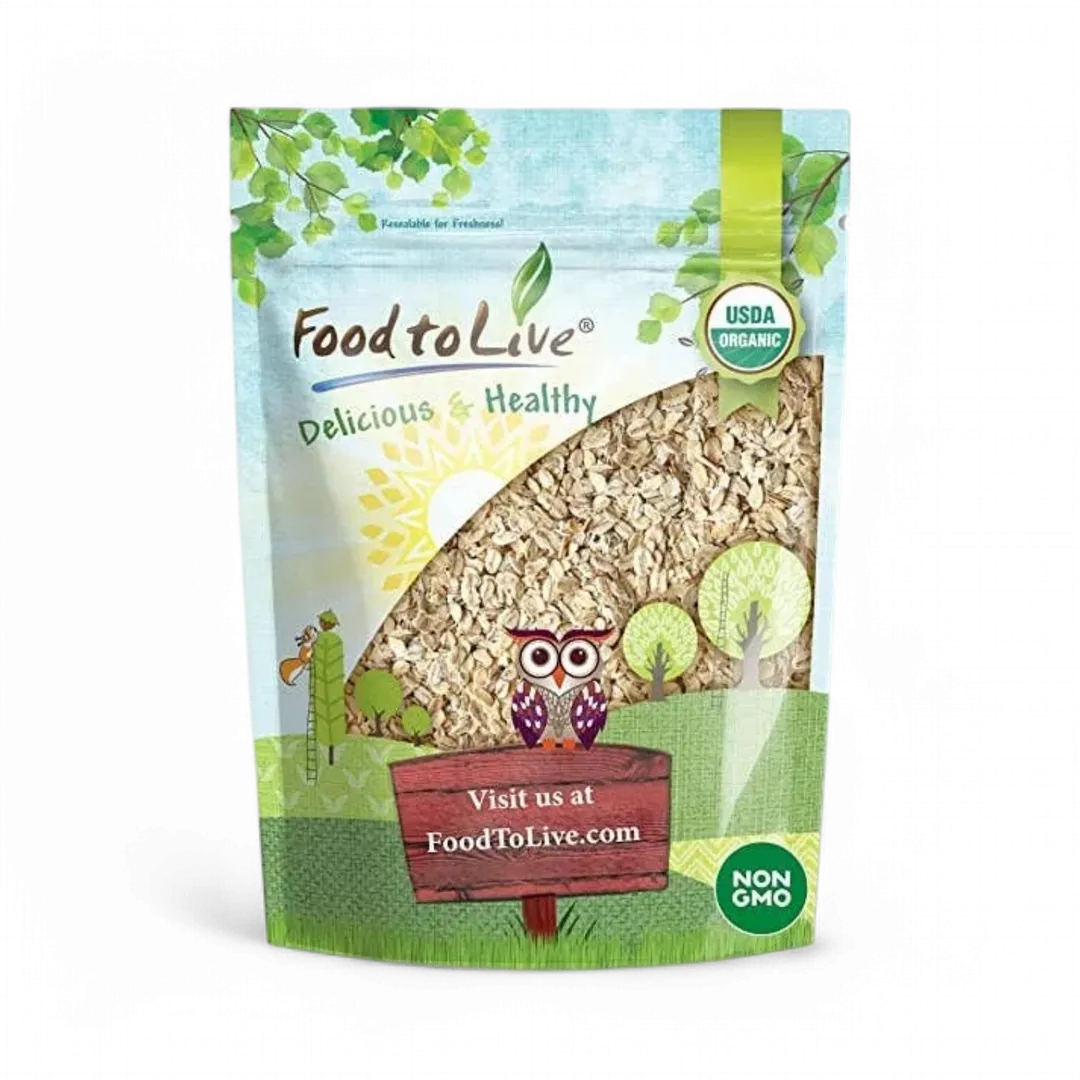 Organic Rolled Oats – Old-Fashioned, 100% Whole Grain, Raw