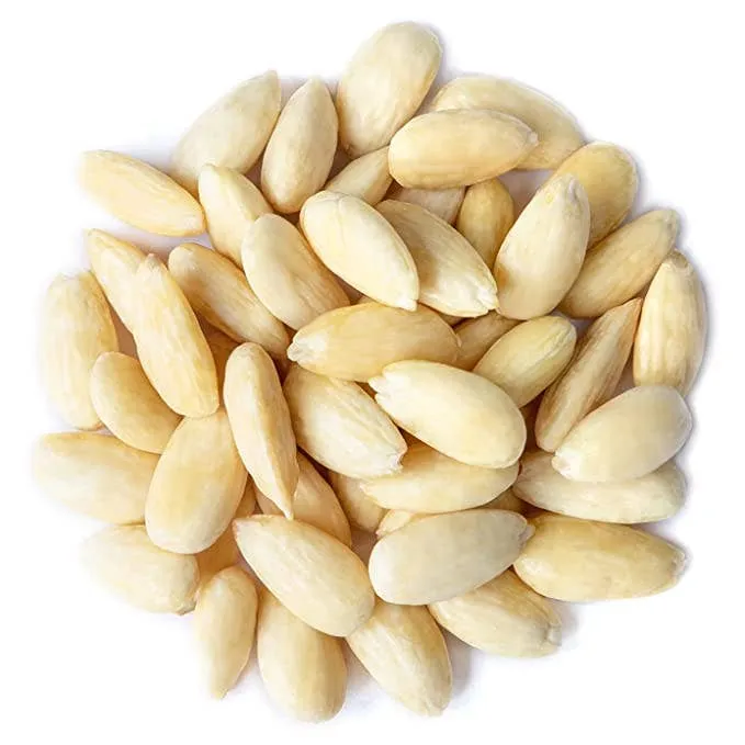 Organic Blanched Whole Almonds – Non-GMO, Raw, Unpasteurized