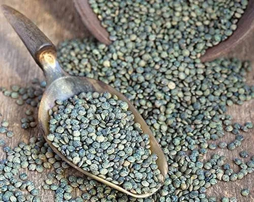 Organic French Green Lentils – Non-GMO, Vegan, Kosher, Bulk