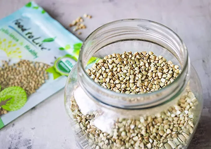 Organic Buckwheat Groats – Whole Grain Buckwheat Seeds, Raw